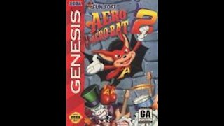 Areo The Acrobat 2Sega Mega Drive Genesis Review