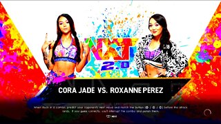 NXT Heatwave Roxanne Perez vs Cora Jade