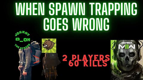When spawn trapping goes WRONG| 2 players 60 kills TDM
