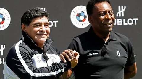 Maradona against Pelé legendary duel for Euro 2016