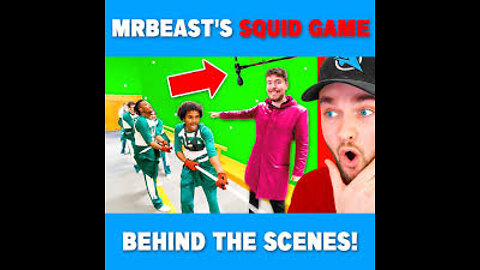 MrBeast Squid Game Behind The Scenes