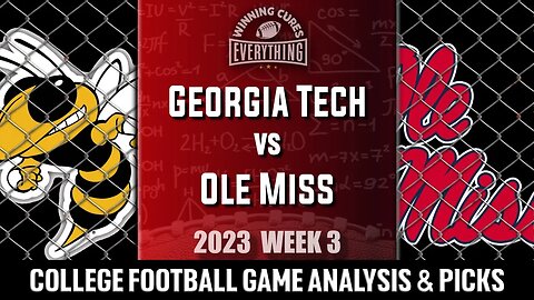 Ole Miss vs Georgia Tech Picks & Prediction Against the Spread 2023 College Football Analysis