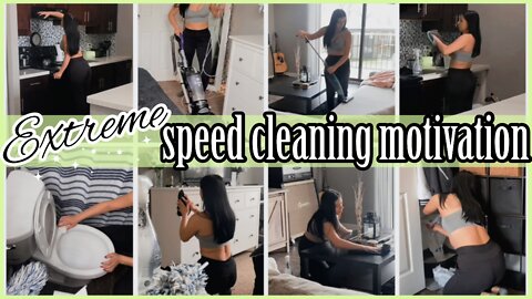 *NEW* CLEAN WITH ME 2022 | EXTREME SPEED CLEANING MOTIVATION | ENTIRE APARTMENT CLEANING | ez tingz