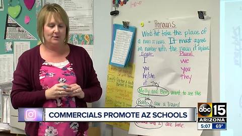 Commercials appear to start promoting Arizona schools