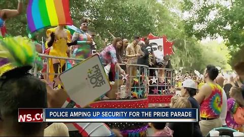 Police amp up security for St. Pete Pride