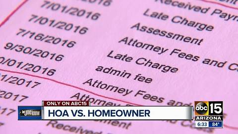 Another homeowner says his HOA is charing him for unfair billing