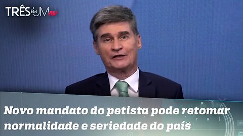 Fábio Piperno: Eleição de Lula encerra discussão sobre insegurança institucional no Brasil