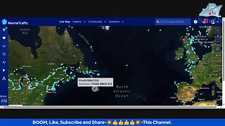 Titanic Wreck Site. Location Of The Lost Submarine. 21/06/2023.