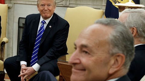 Schumer On Hot Mic: Trump Likes Me