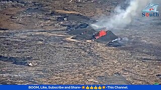 Live In Real Time Kīlauea Volcano, Hawaii (Halemaʻumaʻu crater). 16/09/2023.