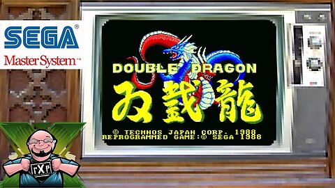 Double Dragon & After Burner on the Sega Master System w/HD Retrovision Component Video Cables!