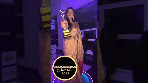 Sound Santhiya - Multi Talented Celebrity of the year #CinemakaaranAwards #skark #Cinemakaaran24