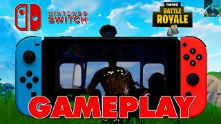 Fortnite on Nintendo Switch GAMEPLAY! (First Look at Fortnite on the Switch)