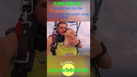 Please Wake Up! Amazing Compilations! #Shorts #YoutubeShorts #ExtremeSports #Skydiving #Skydiver