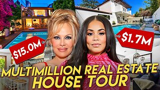 Actresses | House Tour | Multimillion Real Estate Portfolio (Pamela Anderson, Lauren London & More)