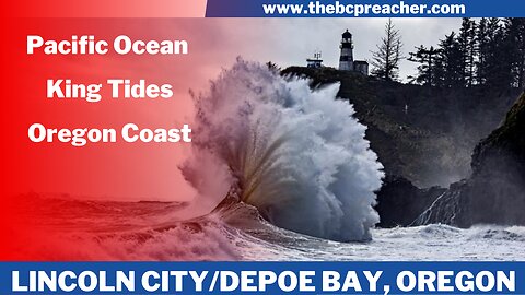 Pacific Ocean King Tides | Oregon Coast #pacific #ocean #sea #waves #king