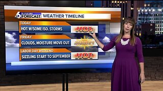 Rachel Garceau's On Your Side forecast 8/29/19