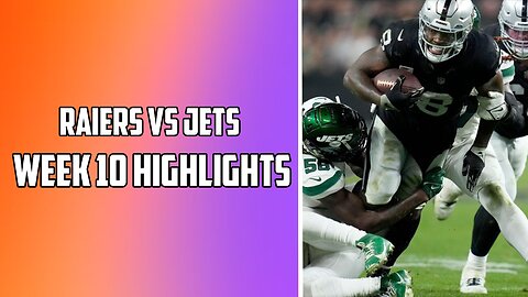 Las Vegas Raiders VS New York Jets Week 10 NFL Highlights | 2023 Season