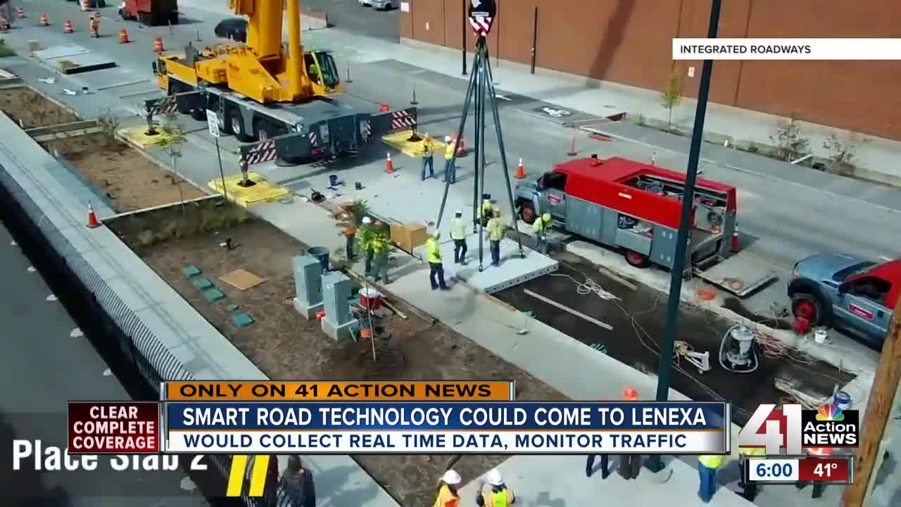 Smart road technology could be coming to Lenexa