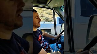 Passing through the canyons of California High Desert #shorts #vanlife #travel #trending #trip #road