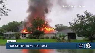 House fire in Vero Beach