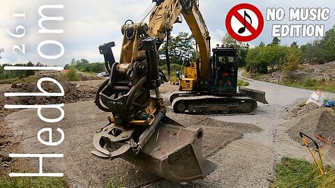 Completing this job :) No Music - - Excavator Time Lapse - - (ep.261)