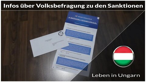 Infos über Volksbefragung zu den Sanktionen - Leben in Ungarn