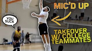 I Teamed Up With My All-American Teammate At A Men’s League Game! | DANGEROUS! 😳