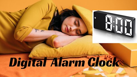 Digital Alarm Clock #Digital_Alarm_Clock