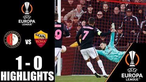 UEFA Europa League QF1st Leg Feyenoord 1-0 AS Roma