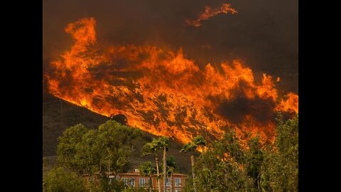 Agricultural fire