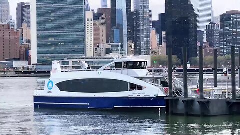 New York City Live: Ferry Ride at Sunset (April 2021)