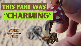 This PARK was "Charming" - Metal Detecting Parks with my Equinox800
