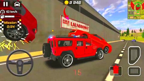 HD police vs gari game #615 police Gameplay Best Car Games Drift Gari Driving 2023 Android