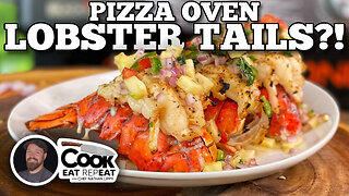 How to Make Lobster Tails in the Blackstone Pizza Oven