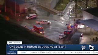 One dead in apparent human smuggling attempt