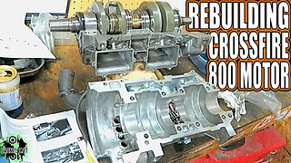 Complete Arctic Cat 800 Snowmobile Engine Rebuild