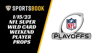 SuperDraft Sportsbook NFL Super Wild Card Weekend (Sunday) Player Props 1/15/23
