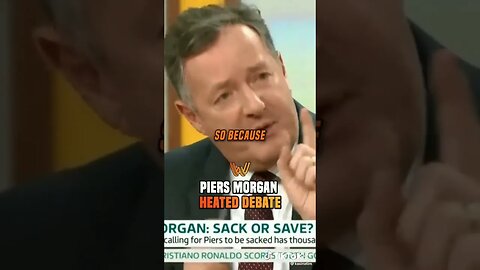 piers Morgan heated arguments #shorts #piersmorgan
