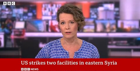 US strike two facilities in estern Syria