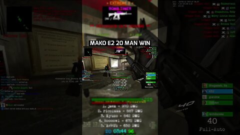 Insane 20 Man Win on Ze Mako Reactor | Gmod Zombie Escape #sunrust #gmod #fypシ #fyp #shorts