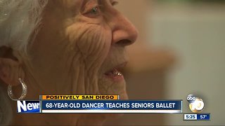 Positively San Diego: Dancer teaches seniors ballet