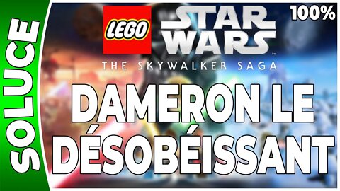 LEGO Star Wars : La Saga Skywalker - DAMERON LE DÉSOBÉISSANT - 100% - Minikits et défis [FR PS5]