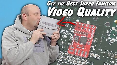 Get the Best Super Famicom Jr Video Quality with Voultar's RGB Mod