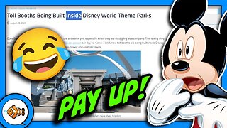 Toll Booths INSIDE Disney World?! (No, Not Really.)