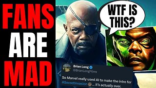 Marvel Gets DESTROYED By Fans! | MCU BACKLASH, Fans Are FURIOUS Over AI Art In Secret Invasion