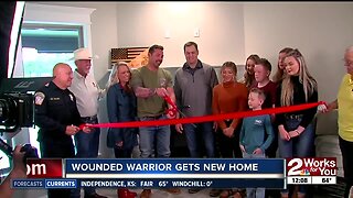 Wounded vet and family get mortgage-free home in Claremore