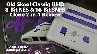 Should You Buy the Old Skool Classiq 2 NES & SNES Clone Console: In-Dept Review Featuring Mario RPG