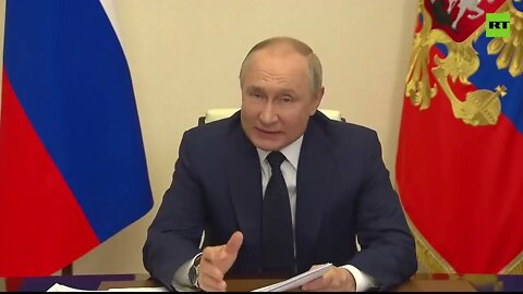 Putin says Russia will start selling gas to 'unfriendly' countries in roubles