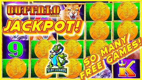 EPIC SWITCH MEGA RETRIGGERS JACKPOT!!! Buffalo Link Slot WEIRD WIN!